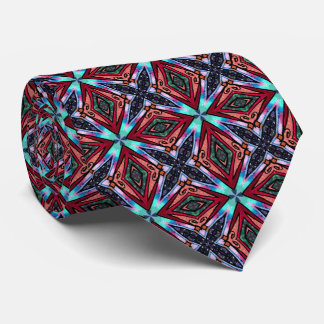 Stained Glass Kisses Neck Tie