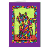 Stained Glass Kitty (Front)
