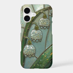 Stained Glass Lily Of The Valley Wildflower iPhone 17 Case