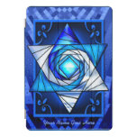Stained Glass Magen David (Personalized) iPad Pro Cover