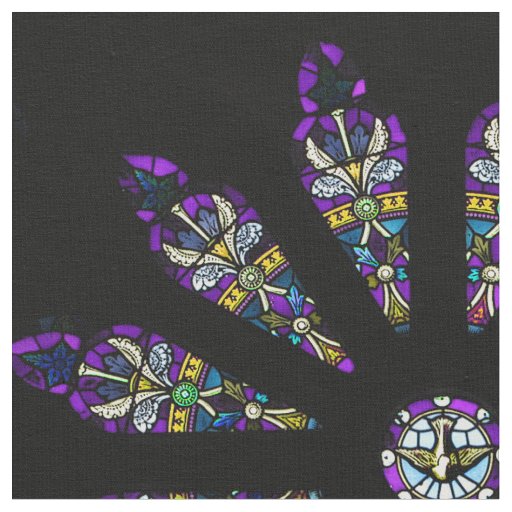 Stained Glass Mandala Fabric