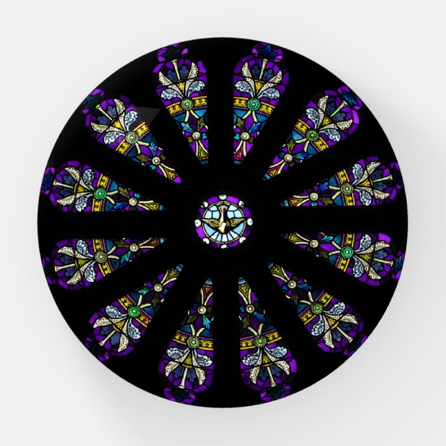 Stained Glass Mandala Paperweight