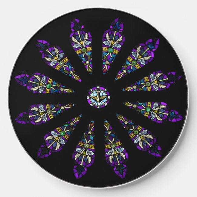 Stained Glass Mandala Wireless Charger