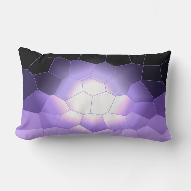 Stained Glass Moon Pillow (Front)