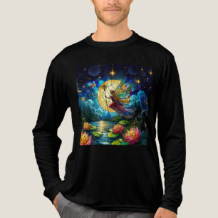 Stained Glass Moonlight Flight Fairy Tri-Blend Shirt