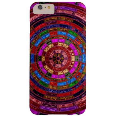 Stained Glass Mosaic Abstract 2 Barely There iPhone 6 Plus Case