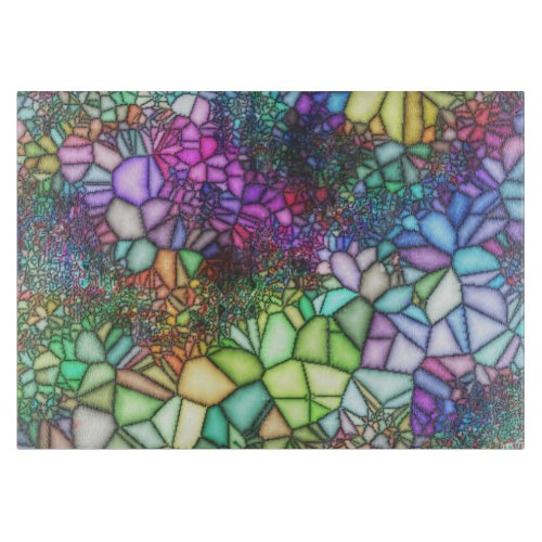 Stained Glass Mosaic Cutting Board