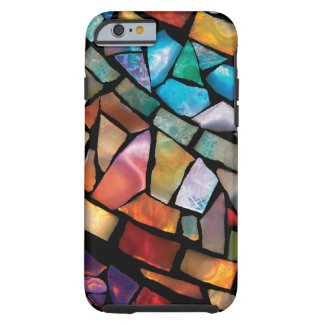Stained Glass Mosaic Fiesta Fun iPhone 6 Case