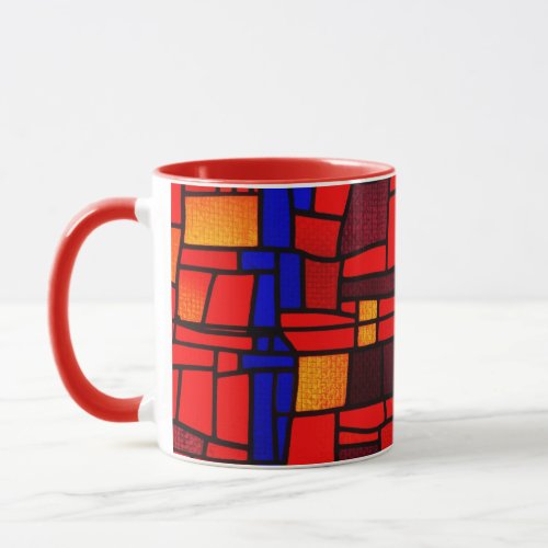 Stained Glass Mosaic Mug