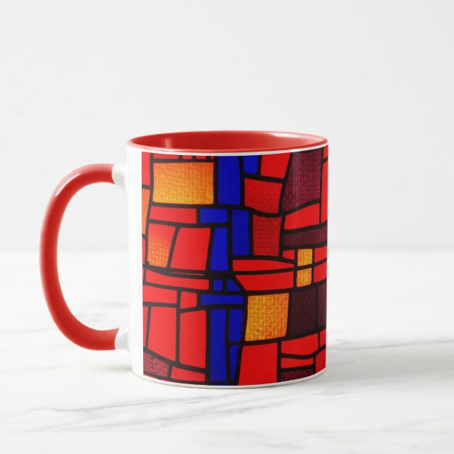 Stained Glass Mosaic Mug (Left)