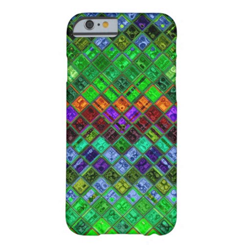 Stained Glass Mosaic Pattern 2 Barely There iPhone 6 Case