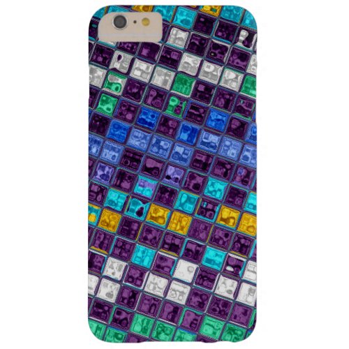 Stained Glass Mosaic Pattern 4 Barely There iPhone 6 Plus Case