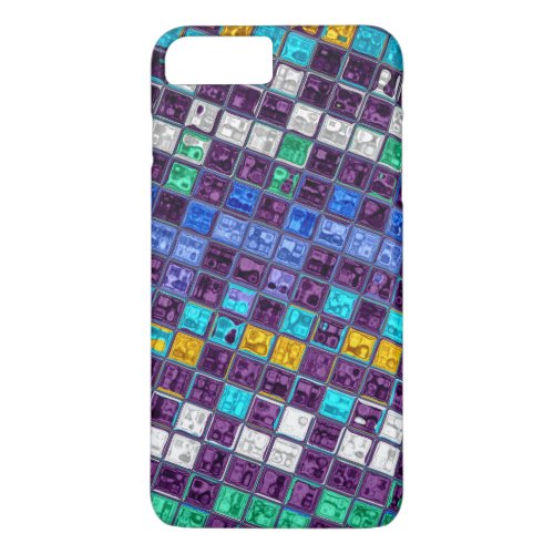 Stained Glass Mosaic Pattern 4 iPhone 8 Plus7 Plus Case