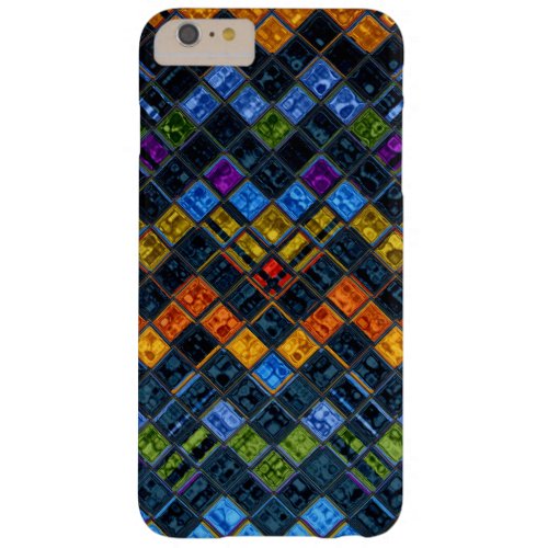 Stained Glass Mosaic Pattern 8 Barely There iPhone 6 Plus Case