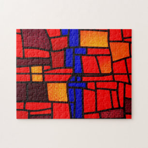 Stained Glass Mosaic Puzzle