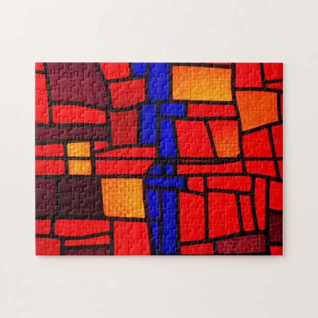 Stained Glass Mosaic Puzzle (Horizontal)