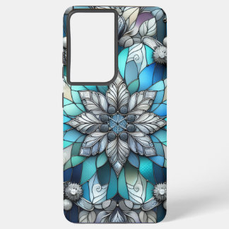 Stained glass mosaic samsung galaxy s21+ case