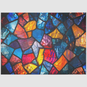 Stained Glass Mosaic Tissue/Craft Paper
