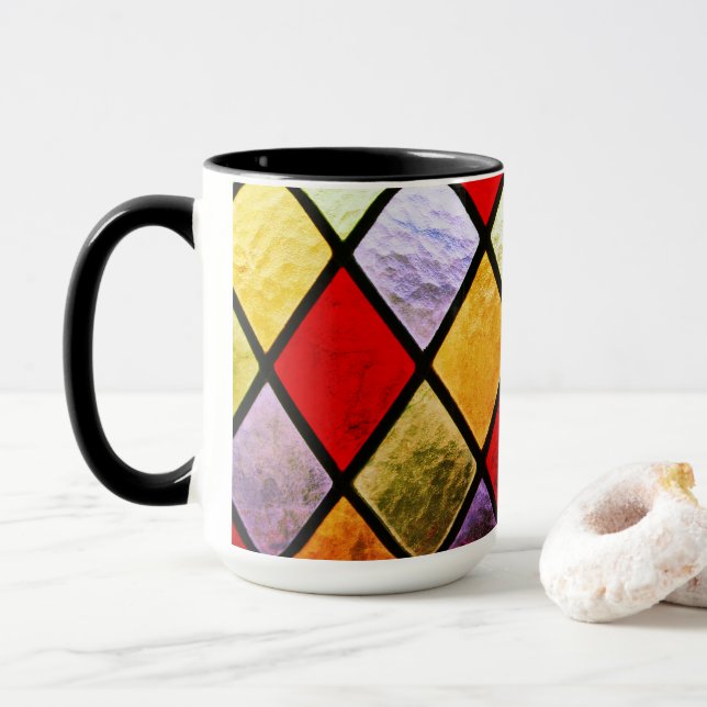 Stained Glass Mug (With Donut)