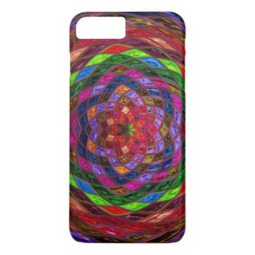 Stained Glass Pattern 3 iPhone 8 Plus7 Plus Case