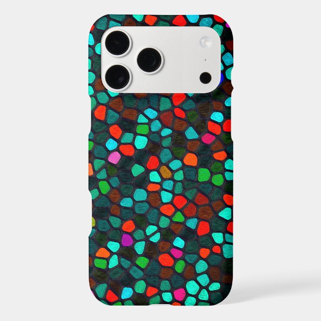 Stained Glass Pattern Case-Mate iPhone Case (Back)