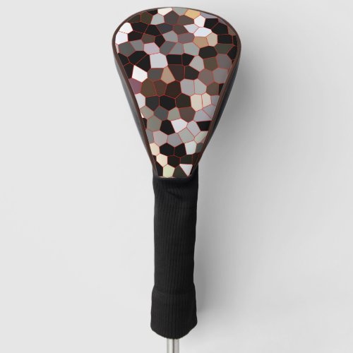 Stained Glass Pattern  Golf Head Cover