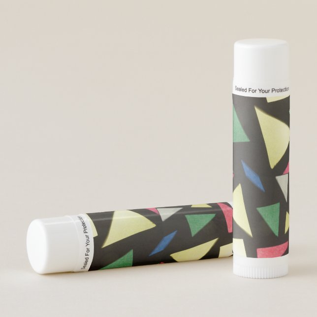 Stained Glass Pattern Lip Balm (Front)