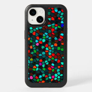 Stained Glass Pattern OtterBox iPhone 14 Case