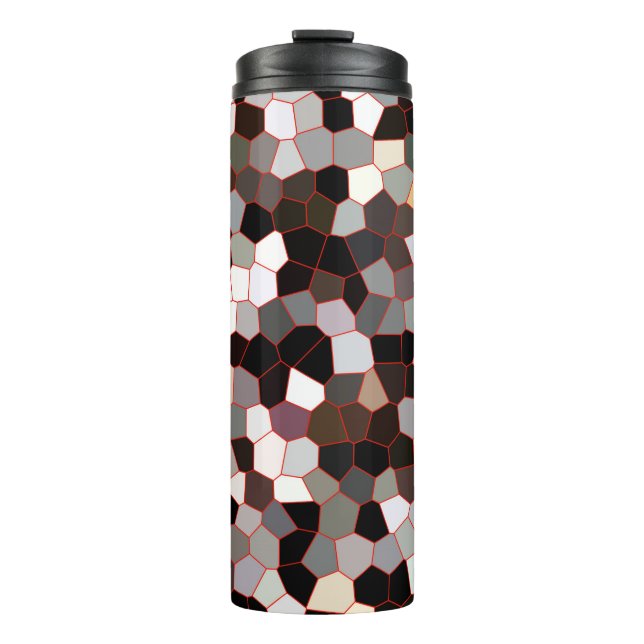 Stained Glass Pattern Thermal Tumbler (Front)