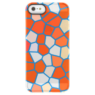 Stained Glass Pattern Permafrost iPhone SE/5/5s Case