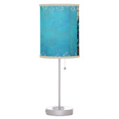 Stained Glass Peacock Table Lamp (Left)