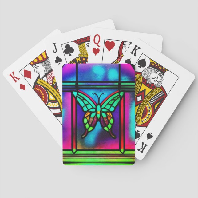 Stained Glass Poker Cards (Back)