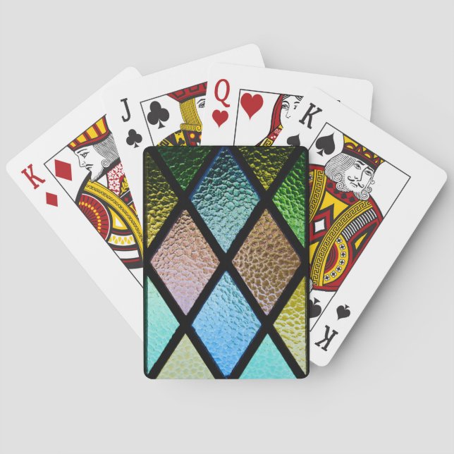 Stained Glass  Poker Cards (Back)