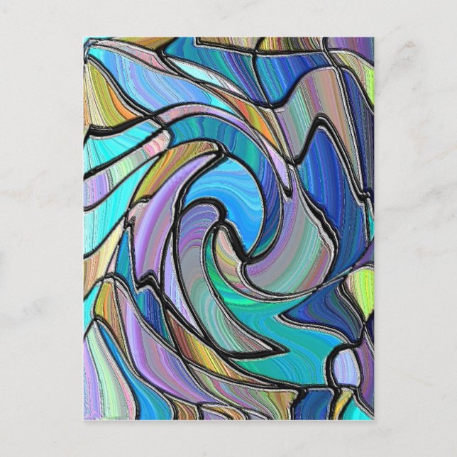 Stained Glass Postcard (Front)