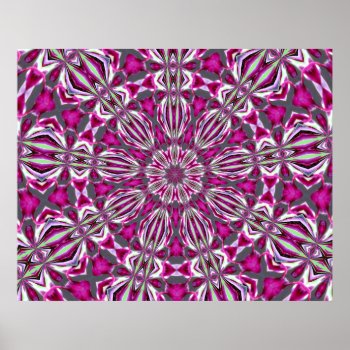 Stained Glass Redbud Poster by artinphotography at Zazzle