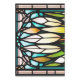 Stained Glass Reeds Illustration Large Tissue Paper | Zazzle
