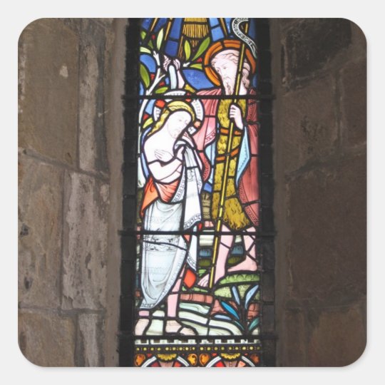 Stained Glass Religious Window Stickers