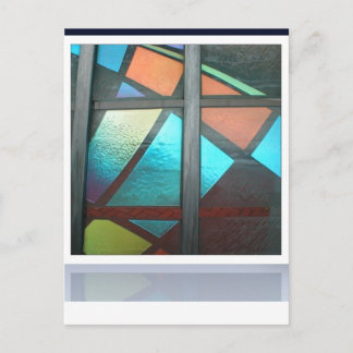 Stained_Glass_Sculpture Postcard