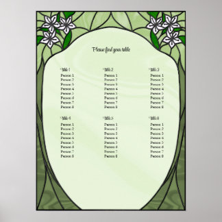 Stained Glass Seating Chart