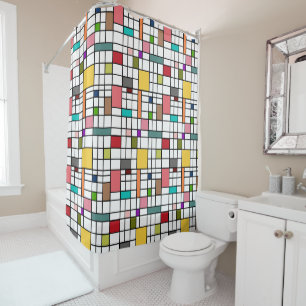 Stained Glass  Shower Curtain
