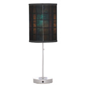 Stained Glass Skull Design Table Lamp (Back)