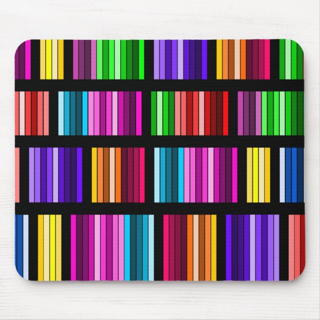 Stained Glass Spectrums Mousepad (Front)