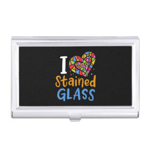 Stained Glass Stained Glass Artist Business Card Case