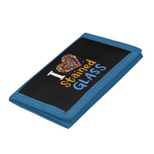 Stained Glass Stained Glass Artist Tri-fold Wallet
