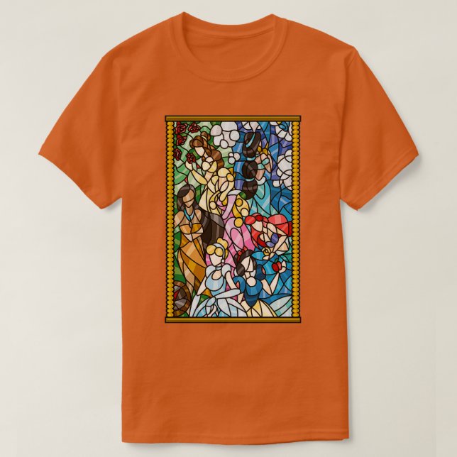 stained glass T-Shirt (Design Front)