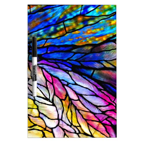 Stained Glass Tiffany _ Style  Dry Erase Board