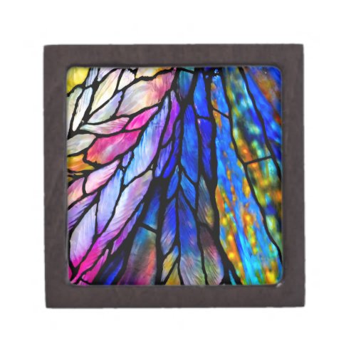 Stained Glass Tiffany _ Style  Gift Box