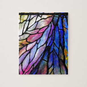Stained Glass, Tiffany - Style, Jigsaw Puzzle