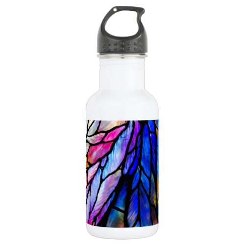 Stained Glass Tiffany _ Style  Stainless Steel Water Bottle