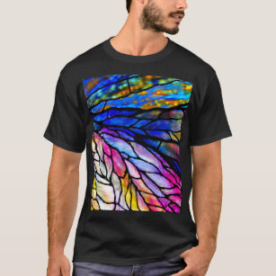 Stained Glass, Tiffany - Style,  T-Shirt